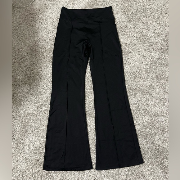 PINK Victoria's Secret Black Flare Pants NO offers - Picture 2 of 9
